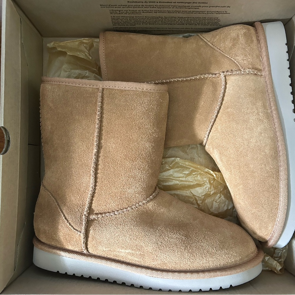 New Classic Tan Suede Women's Boots